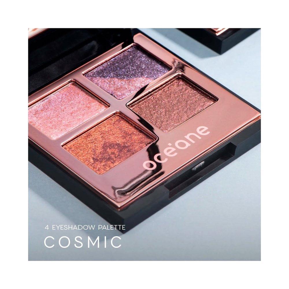 Paleta de Sombras Océane 4 Eyeshadow Cosmic ÚNICO 2