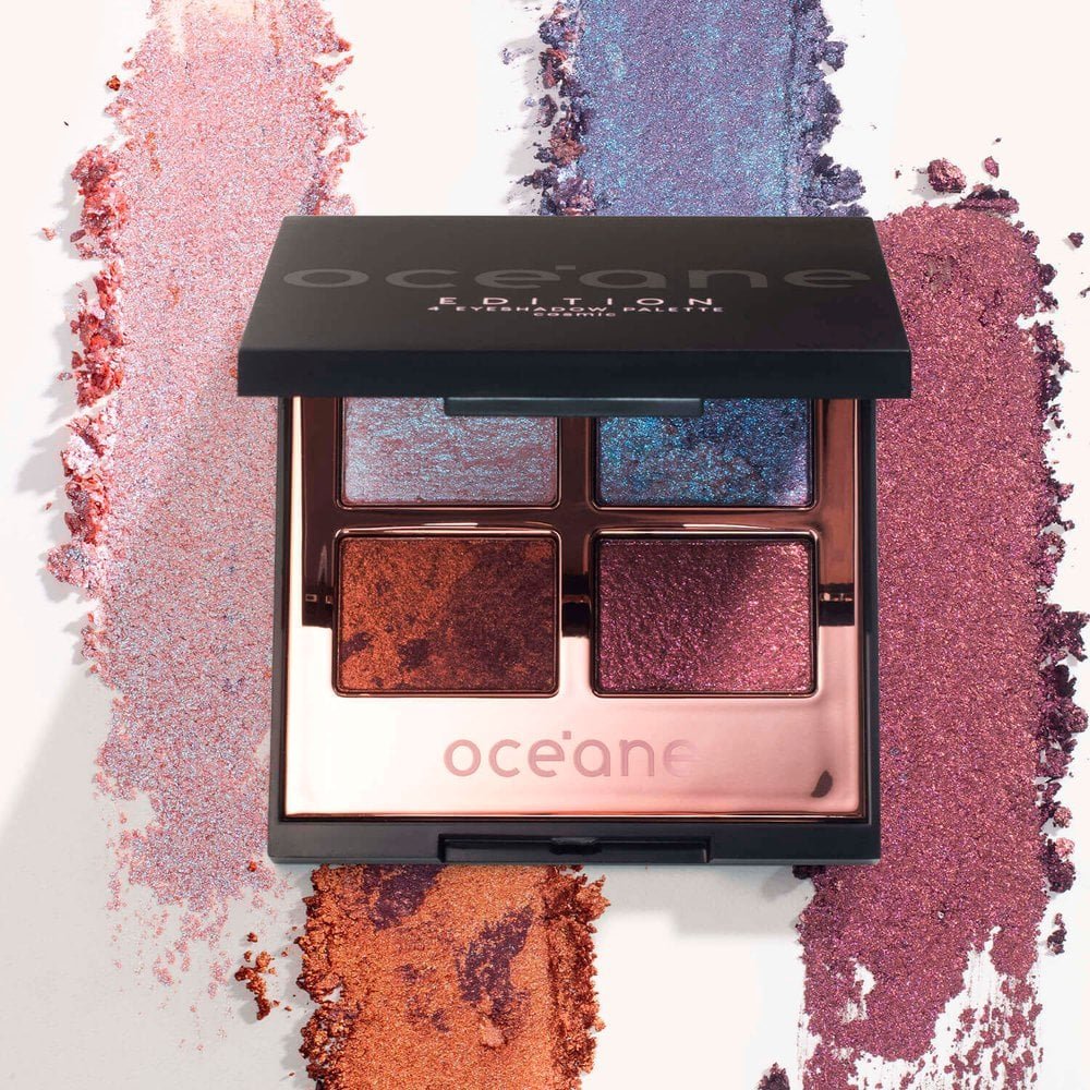 Paleta de Sombras Océane 4 Eyeshadow Cosmic ÚNICO 3