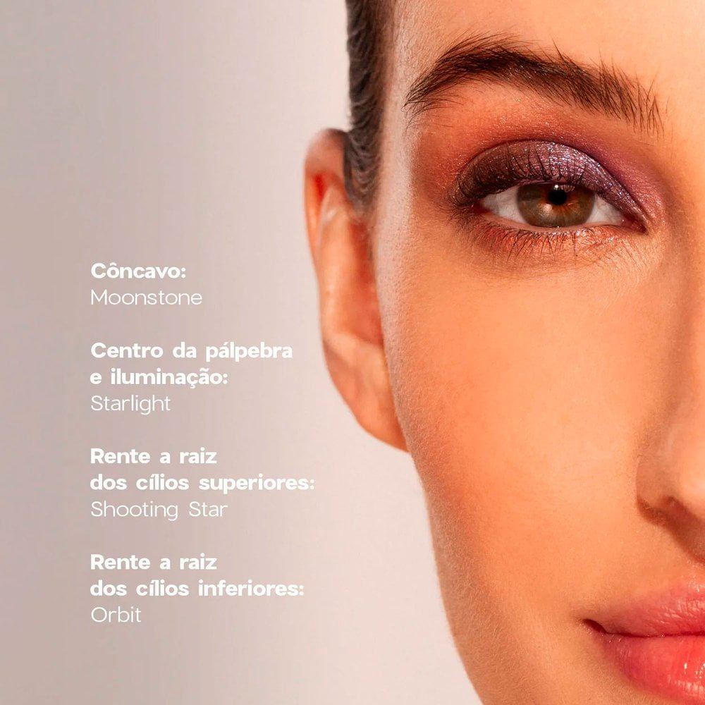 Paleta de Sombras Océane 4 Eyeshadow Cosmic ÚNICO 4