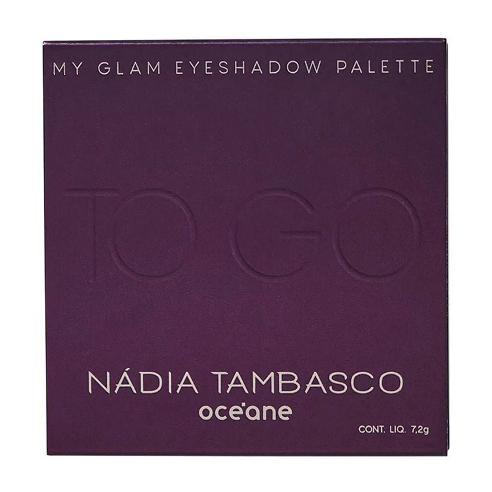 Paleta de Sombra Océane by Nádia Tambasco Glam 7,8g 3