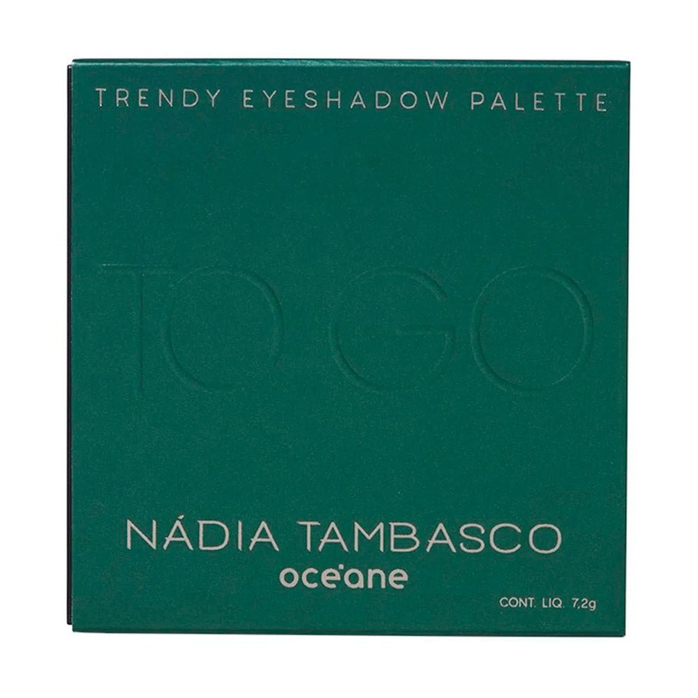 Paleta de Sombra Océane by Nádia Tambasco Trendy 7,8g 4