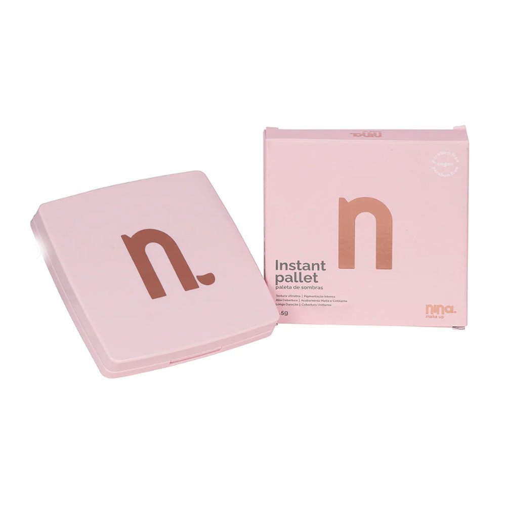 Paleta de Sombra Nina Make Up Instant Palette Desire 9,g 3
