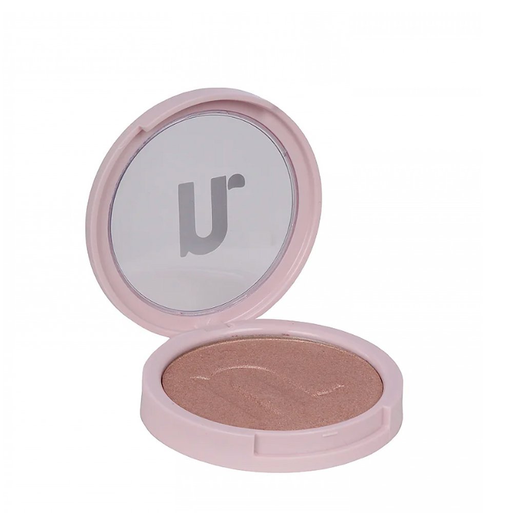 Iluminador Compacto Nina Make Up Instant Glow Champagne 02 Champagne 2