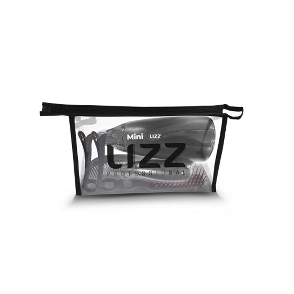 Secador de Cabelo Lizz Mini Viagem Bivolt Dobrável Preto Preto 3