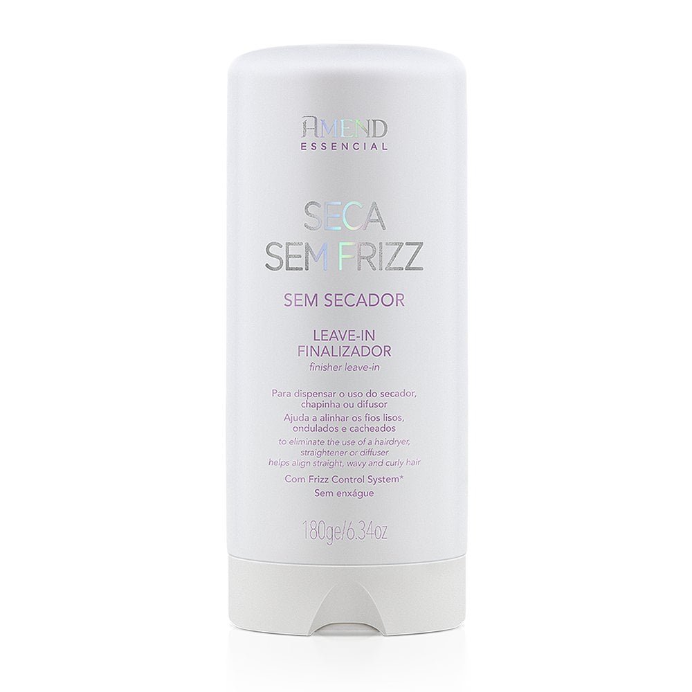 Leave In Amend Essencial Finalizador Seca Sem Frizz 180ml