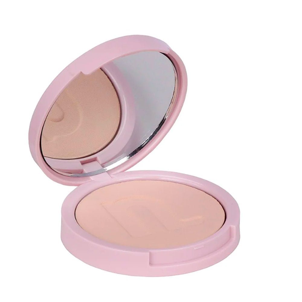 Pó Compacto Nina Make Up Instant Matte Cor 01 Bege 2