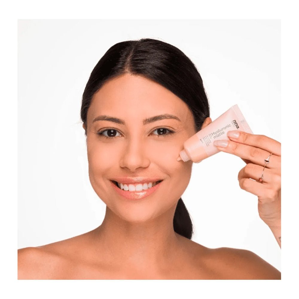Base Líquida Nina Make Up Hyaluronico Matte Cor 02 2 2