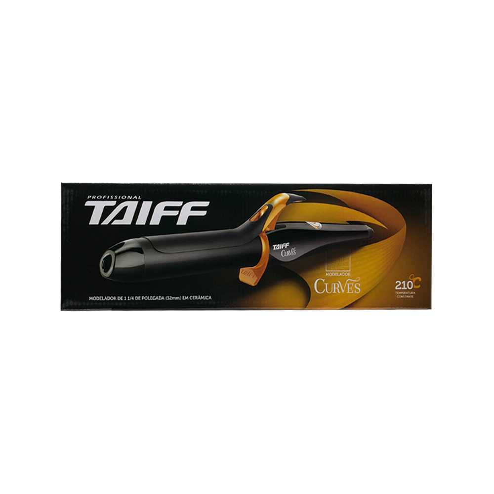 Modelador de Cachos Taiff Curves Bivolt 1 ¼ 32mm Bivolt 2