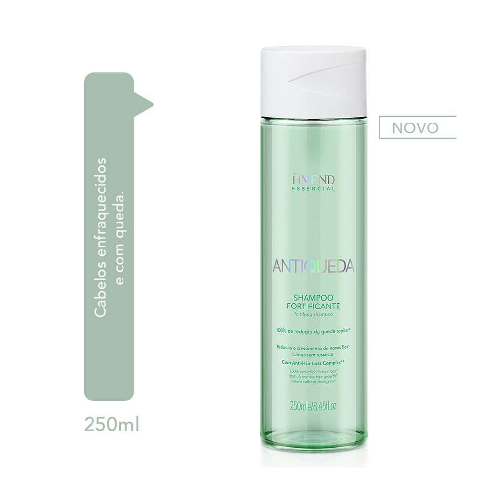 Shampoo Amend Essencial Fortificante Antiqueda 250ml 250ml 2