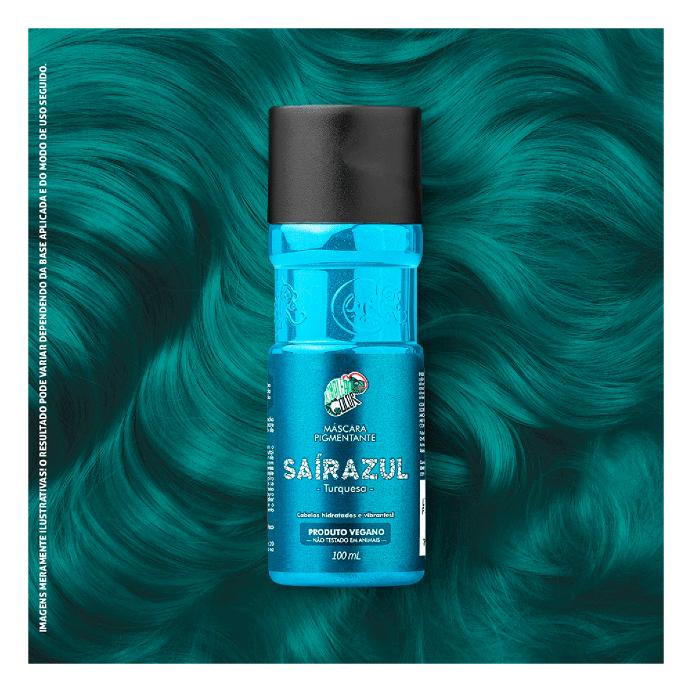 Máscara Pigmentante Kamaleão Sairazul 100ml 100ml 2