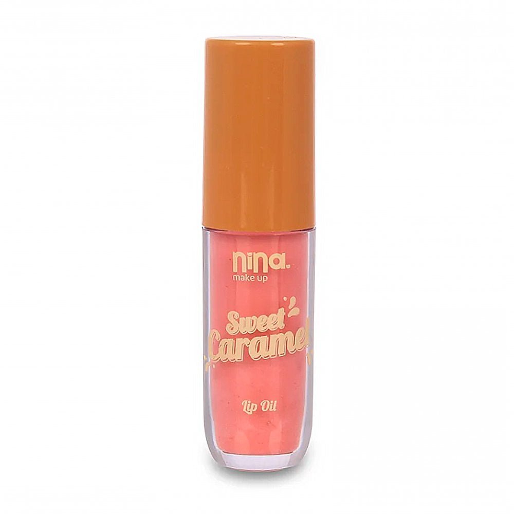 Lip Oil Nina Make Up Sweet Caramel Pink