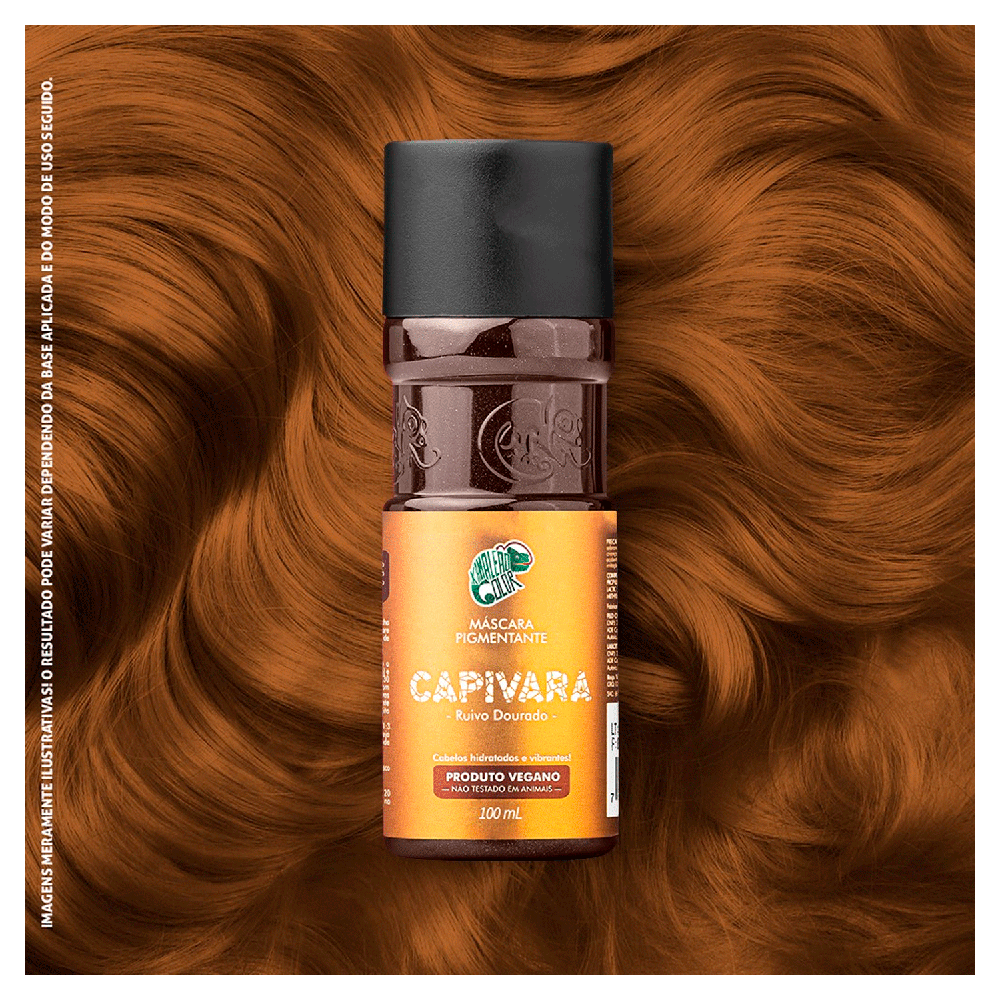 Máscara Pigmentante Kamaleão Capivara 100ml Capivara 2
