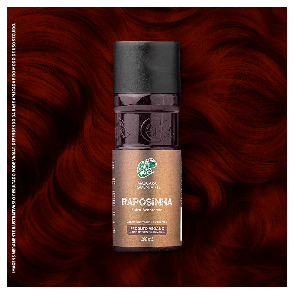 Máscara Pigmentante Kamaleão Raposinha 100ml Raposinha 2