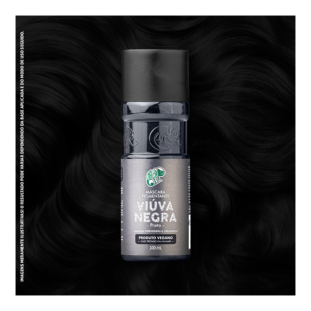 Máscara Pigmentante Kamaleão Viúva Negra 100ml Viúva Negra 2