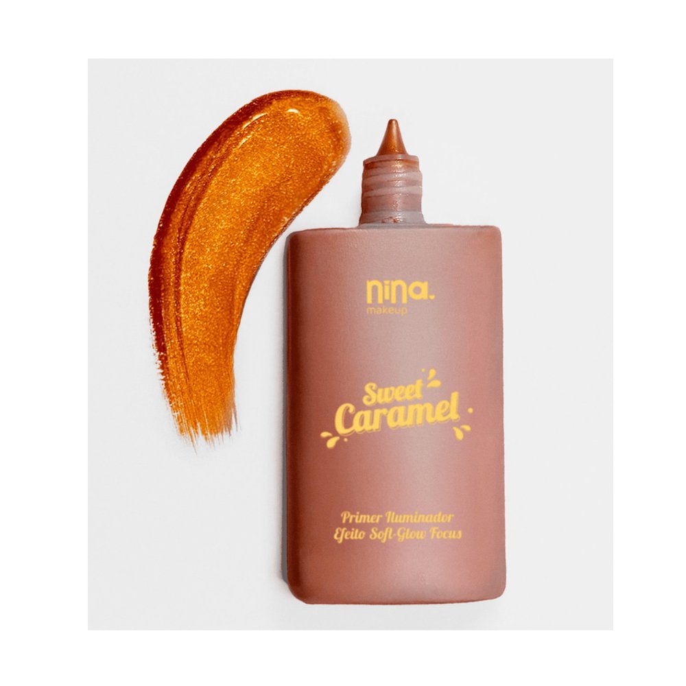 Primer Facial Sweet Caramel Nina Make Up Caramelo Bronzeado Caramelo Bronzeado 2