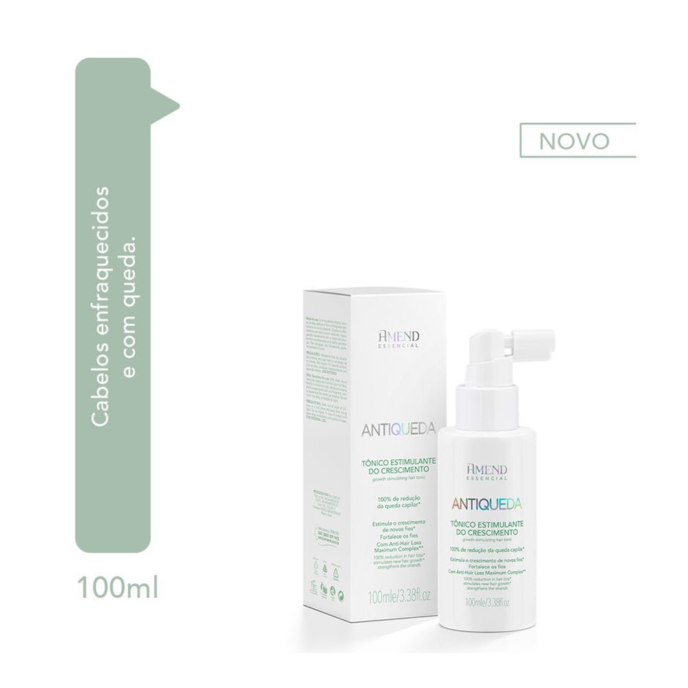 Tônico Amend Essencial Estimulante do Crescimento Antiqueda 100ml 100ml 2