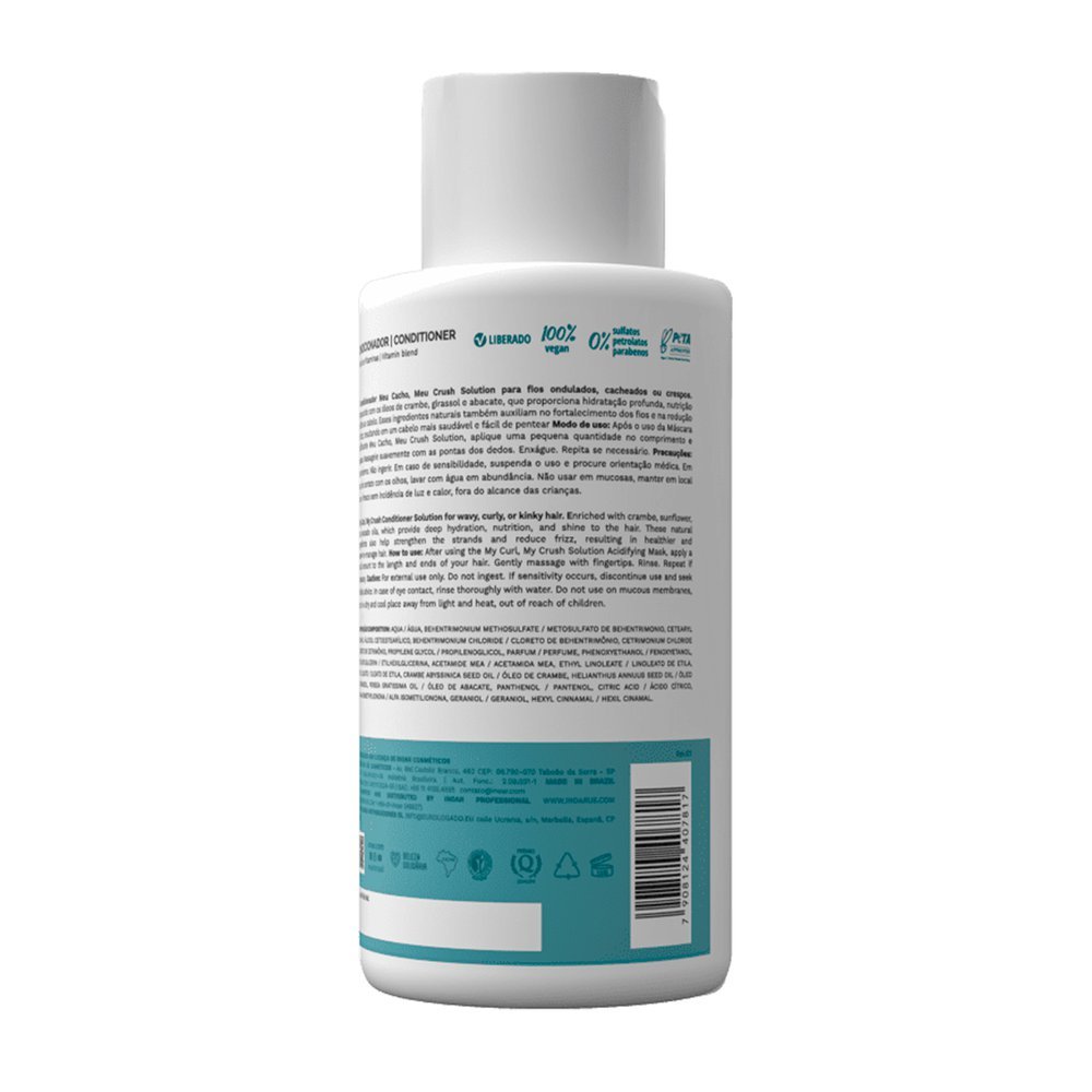 Condicionador Inoar Meu Cacho Meu Crush Solution 500ml 500ml 2