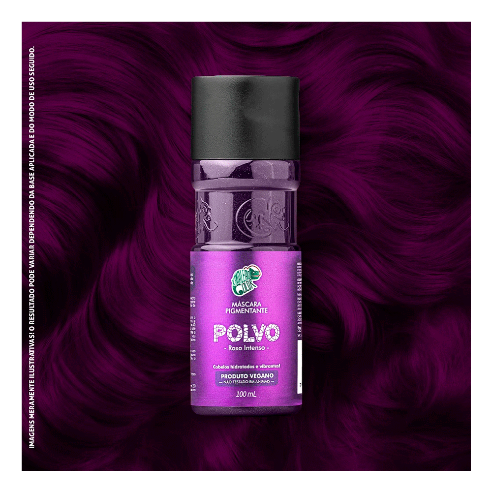 Máscara Pigmentante Kamaleão Polvo 100ml Polvo 2