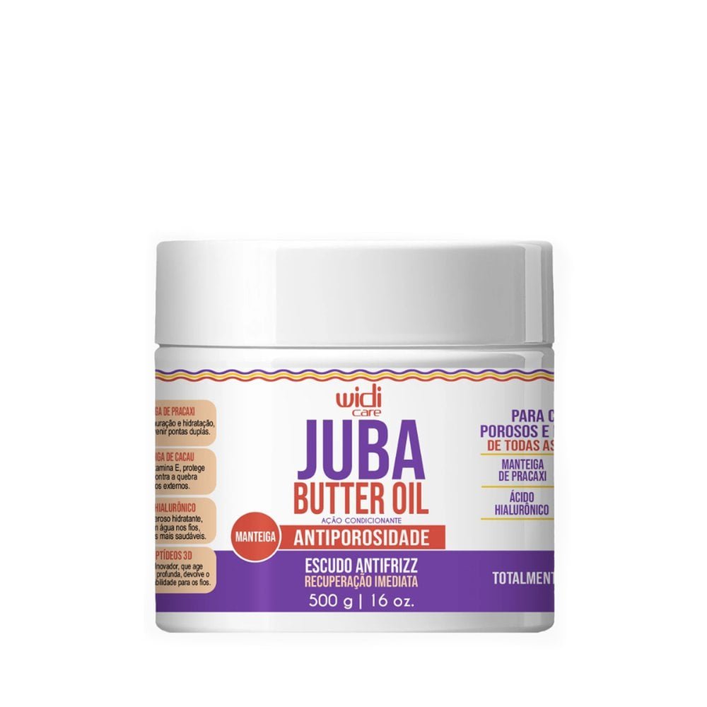 Máscara Widi Care Juba Butter Oil Antiporosidade 500g