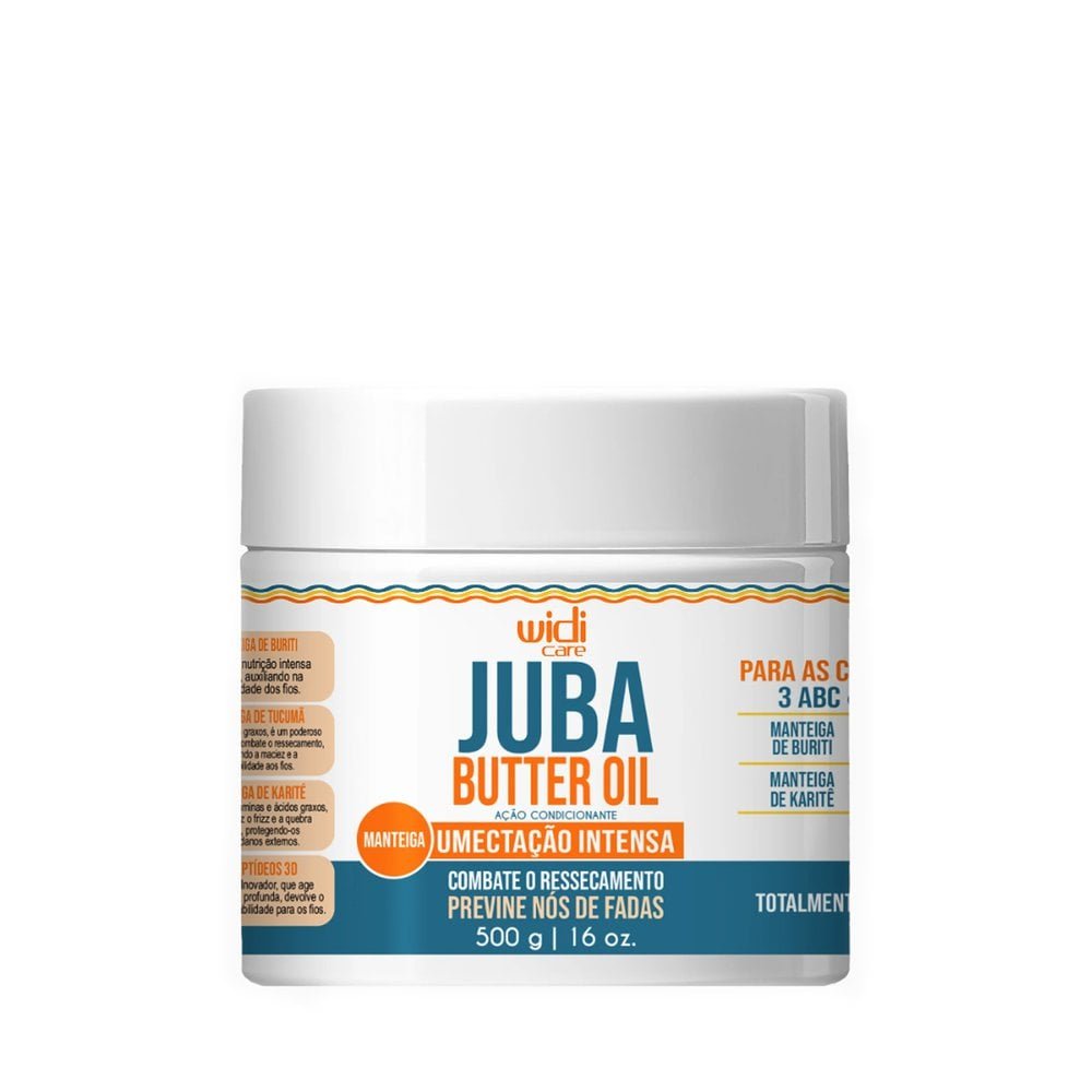 Máscara Widi Care Juba Butter Oil Umectação Intensiva 500g
