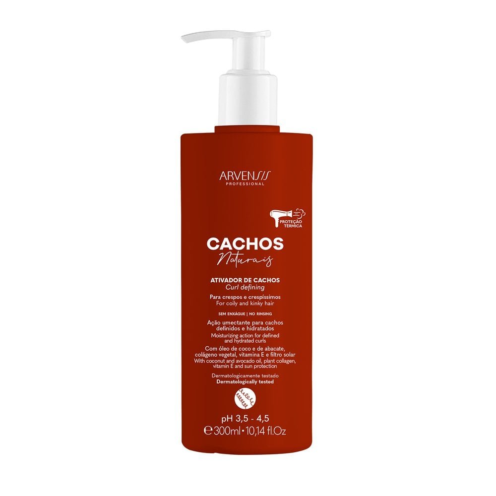 Ativador de Cachos Arvensis Crespos e Crespíssimos - 300ml
