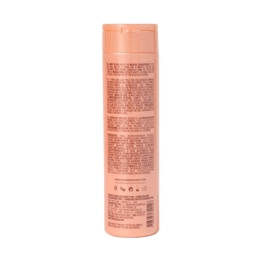 Condicionador Braé Revival Reconstrutor 250ml 250ml 2