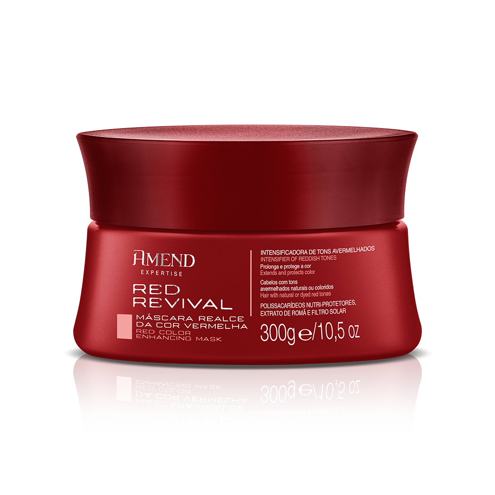 Máscara Amend Red Revival Realce Da Cor - 300g