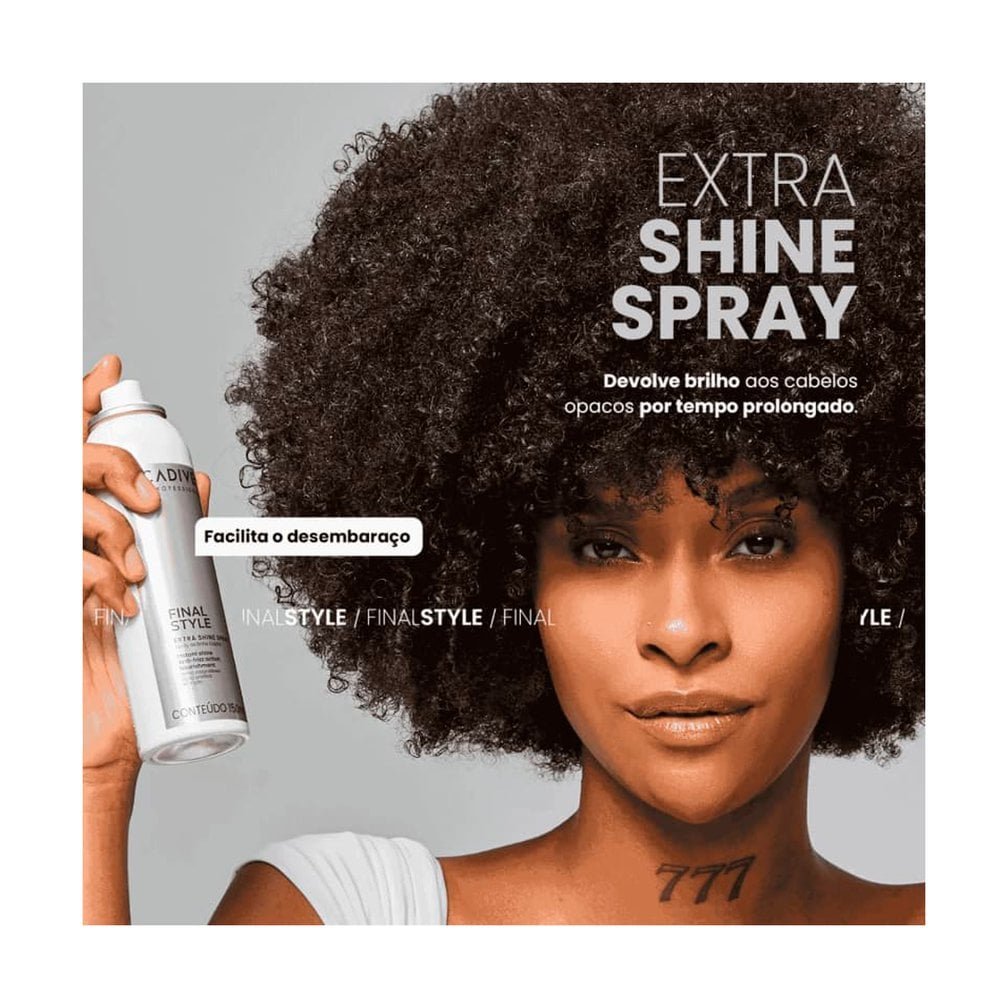 Spray de Brilho Cadiveu Final Style 150ml 150ml 2