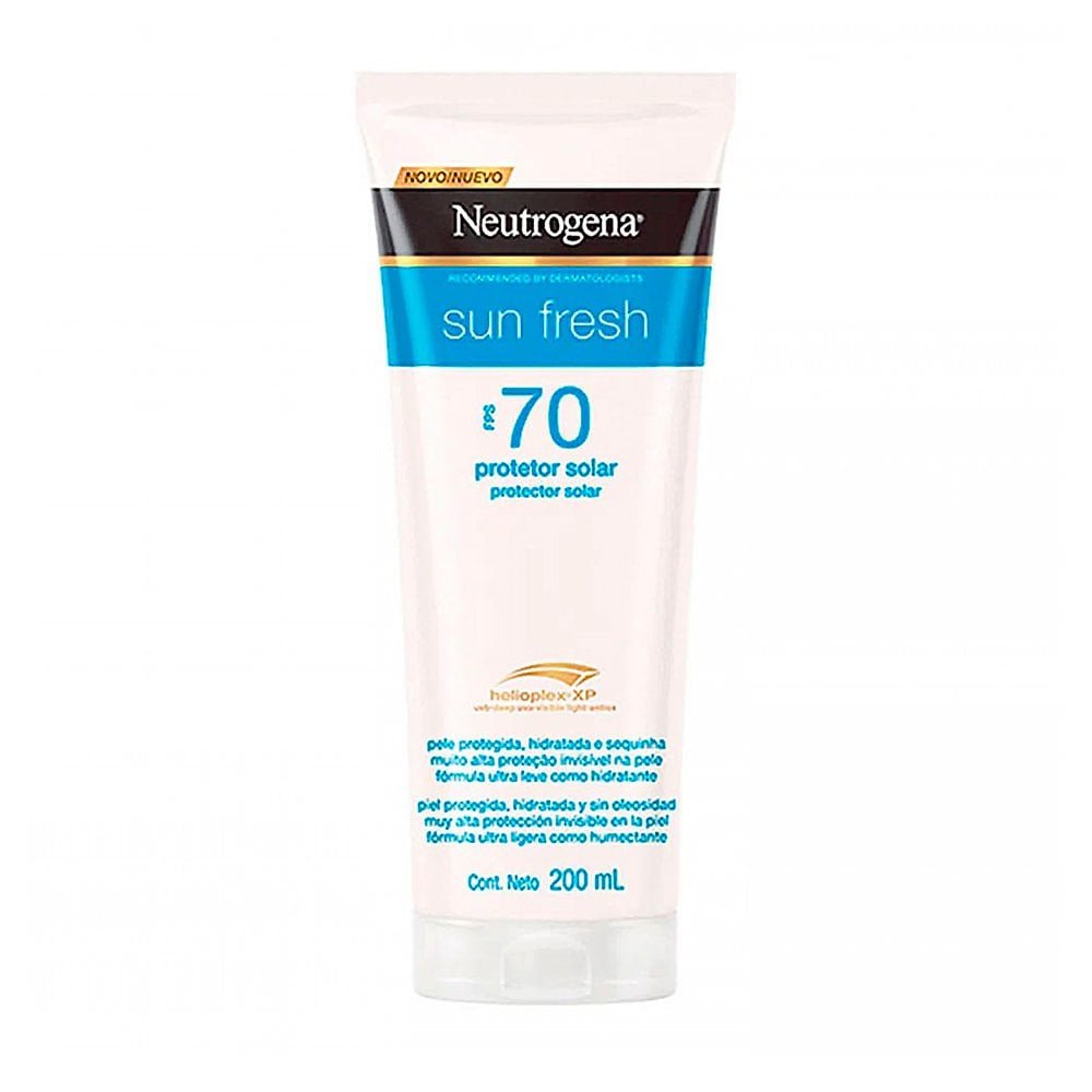 Protetor Solar Corporal Neutrogena Sun Fresh FPS 70 200ml