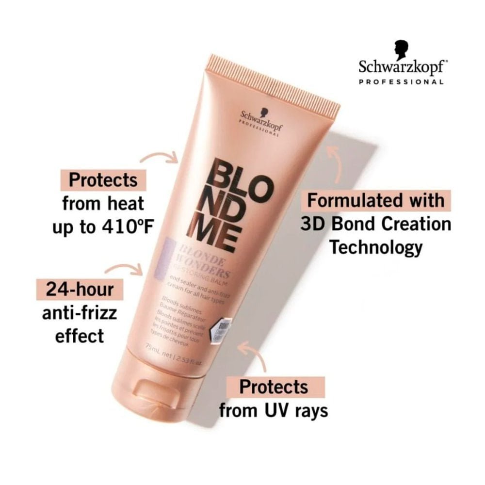 Schwarzkopf Professional BlondMe Blonde Wonders Bálsamo Restaurador 75ml 75ml 2