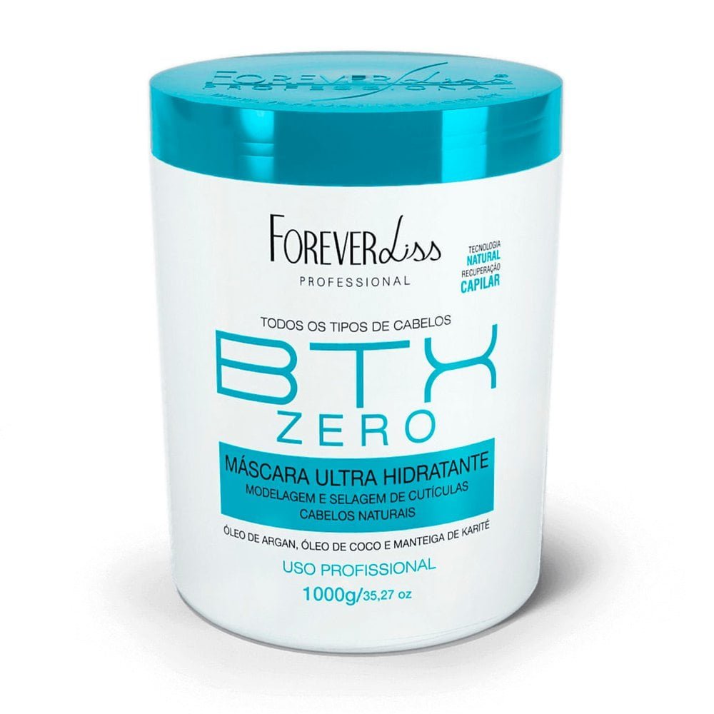 Máscara Forever Liss Btx Zero Ultra Hidratante - 1Kg