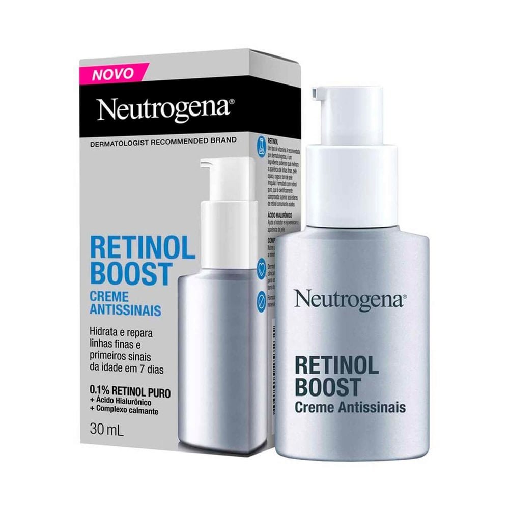 Creme Facial Neutrogena Retinol Boost Antisinais 30ml