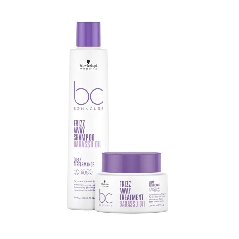 Kit Schwarzkopf Bonacure Frizz Away Shampoo 250ml e Máscara 200ml