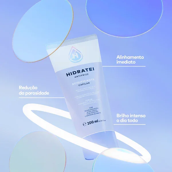Acidificante Hidratei Antifrizz - 200g 200g 2