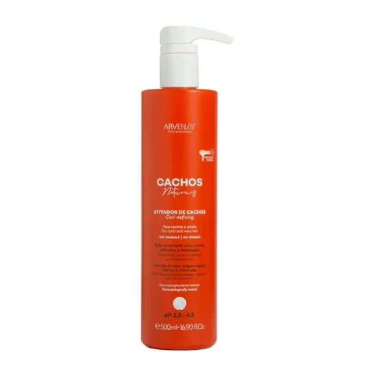 Ativador de Cachos Arvensis Cacheados Ondulados 500ml