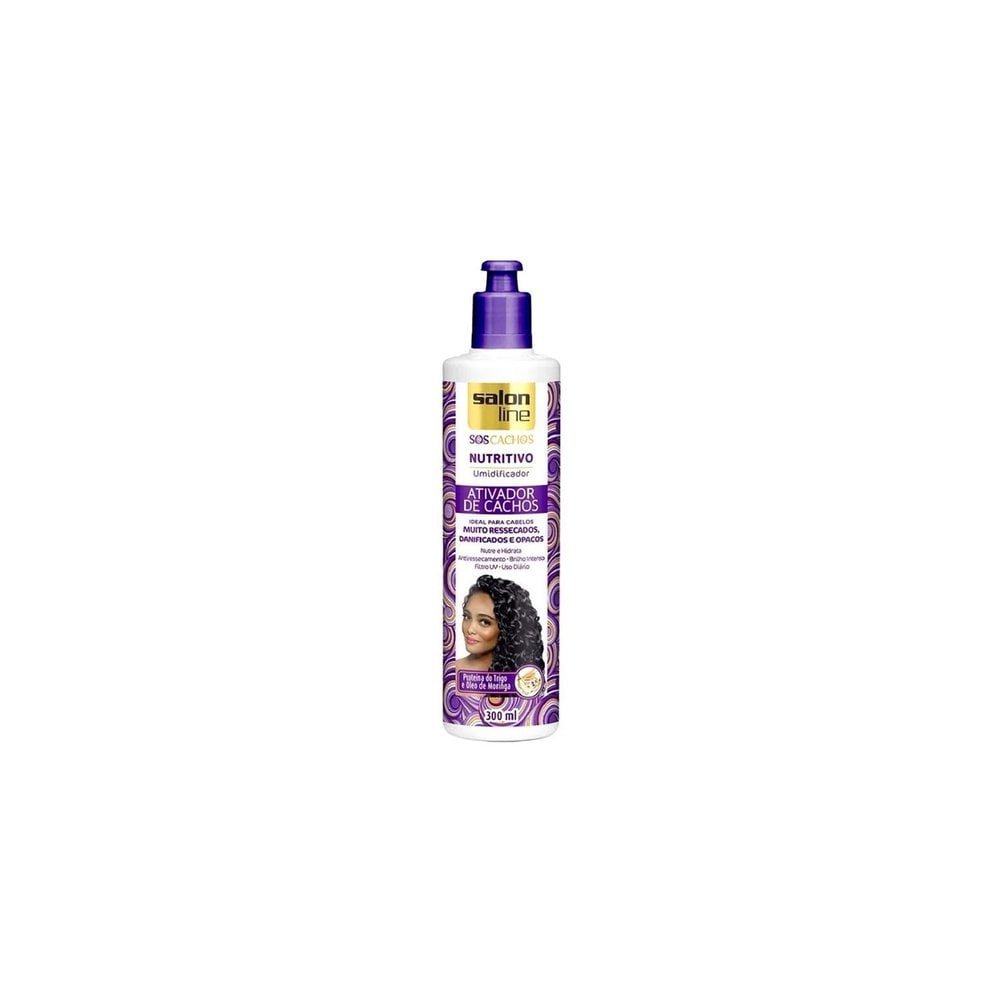 Ativador de Cachos Salon Line SOS Nutritivo – 300ml