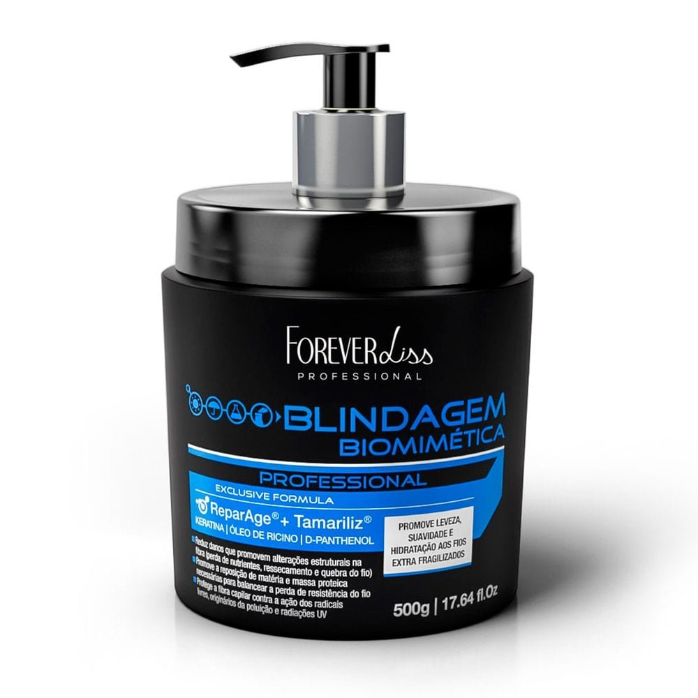 Blindagem Capilar Máscara Forever Liss Biomimética - 500g
