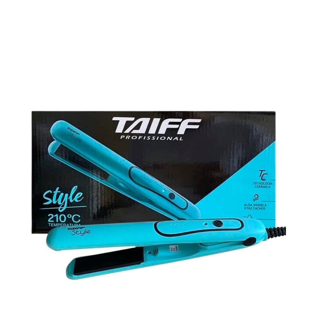 Chapinha Taiff Style Azul 210°C Bivolt ÚNICO 2