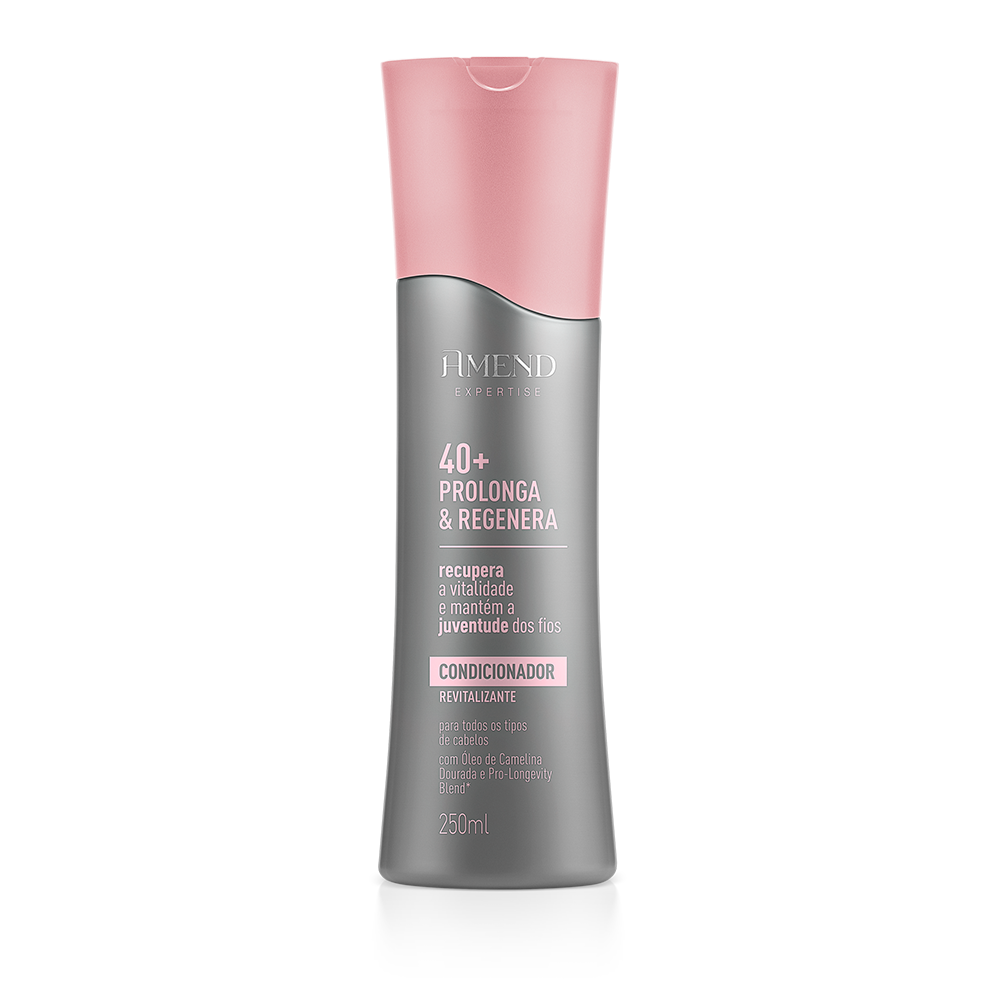 Condicionador Amend Expertise Prolonga e Regenera 40+ 250ml