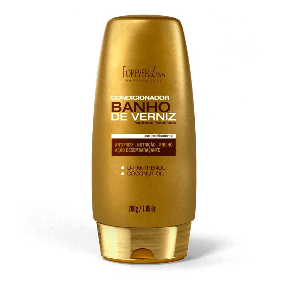 Condicionador Forever Liss Banho de Verniz 200g