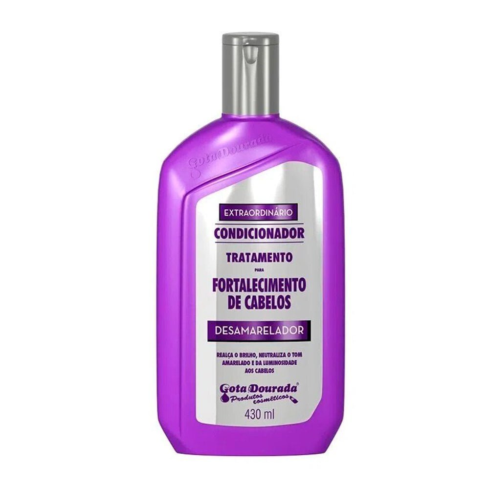 Condicionador Gota Dourada Desamarelador - 430ml