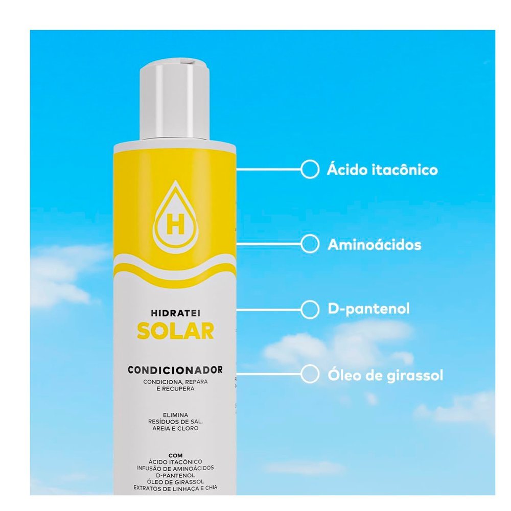 Condicionador Hidratei Solar 200ml 200ml 2