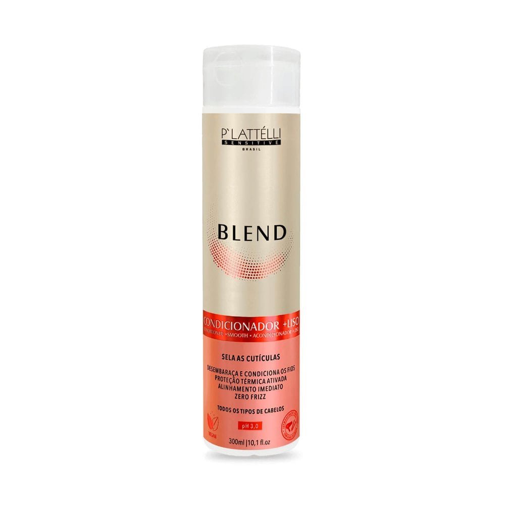 Condicionador Plattélli Blend Mais Liso 300ml