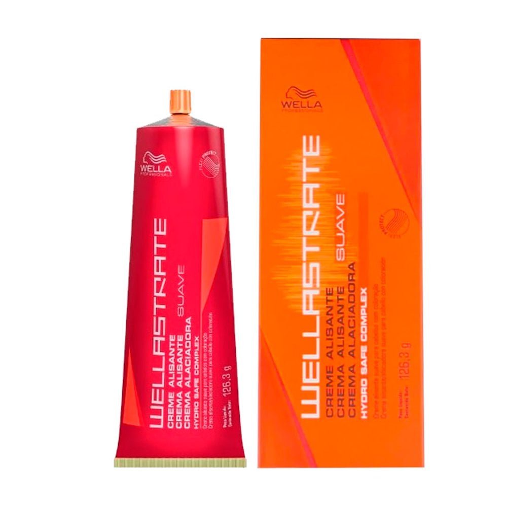 Creme Alisante Suave Wella Professional Wellastrate 126,3g