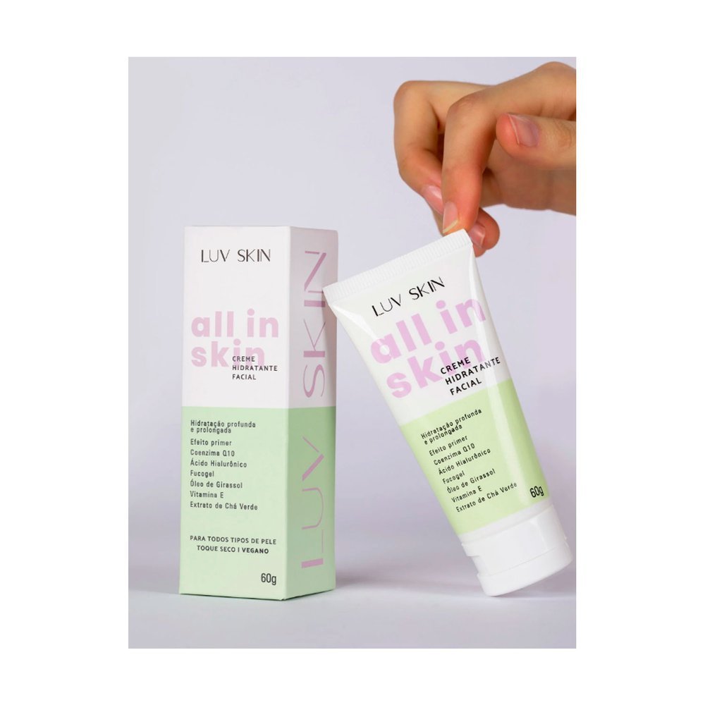 Hidratante Facial Luv Beauty All in Skin 60g 60g 2