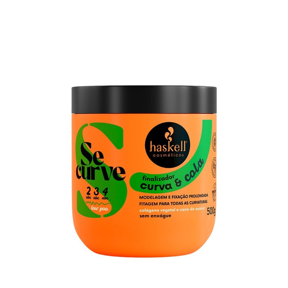 Creme De Pentear Haskell Se Curve Curva e Cola 500g