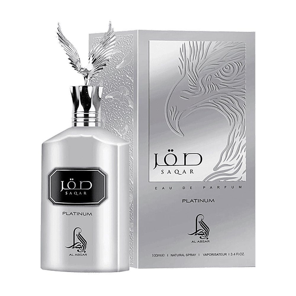 Perfume Masculino Eau de Parfum Al Absar Saqar Platinum 100ml