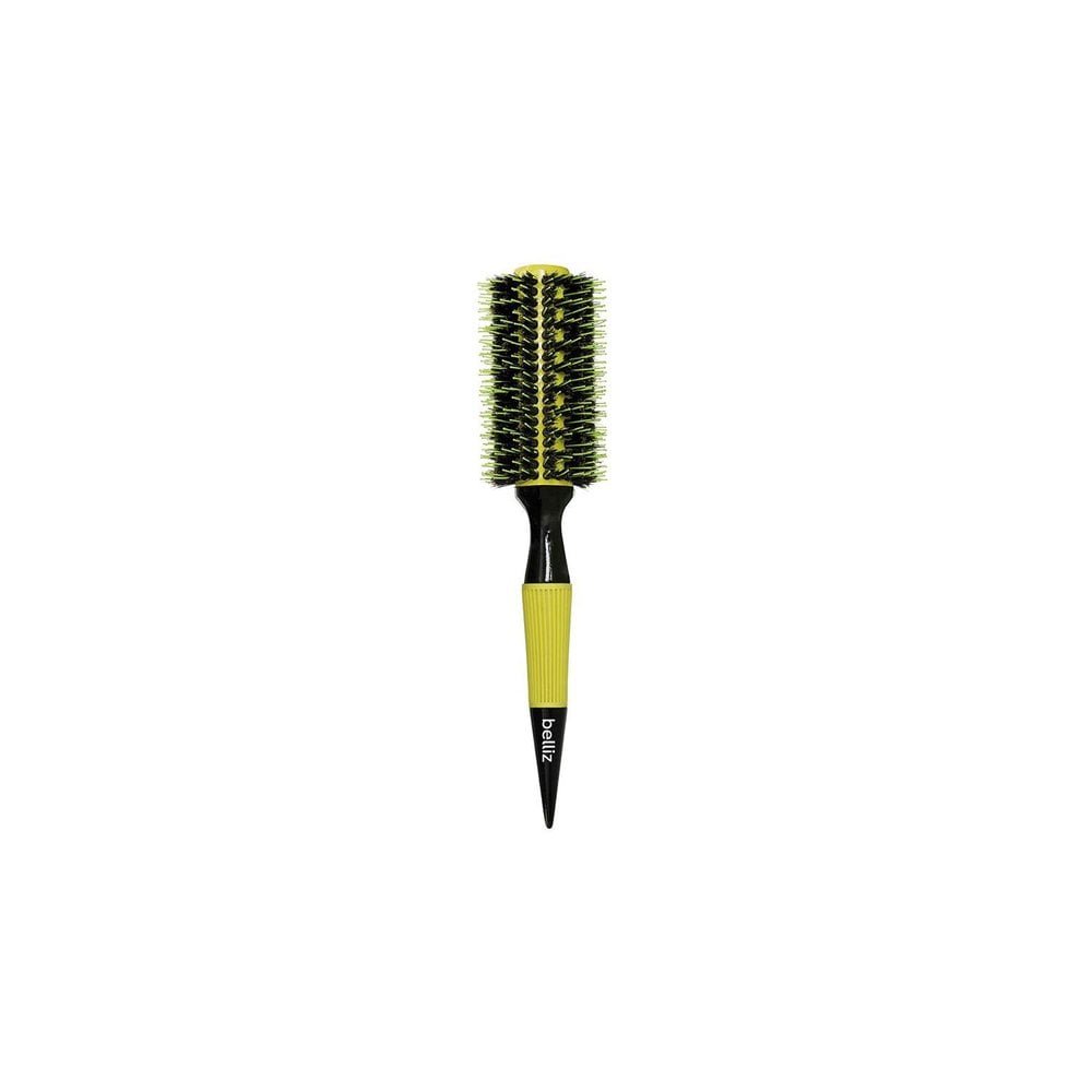 Escova de Madeira Premium Color Cerâmica 27mm Belliz - 481