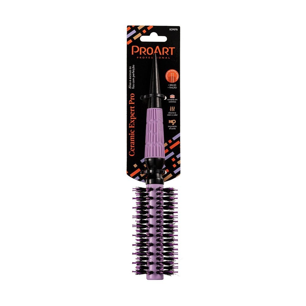 Escova Pro Art Ceramic Expert Pro Lavanda 19mm ECP07B ÚNICO 3