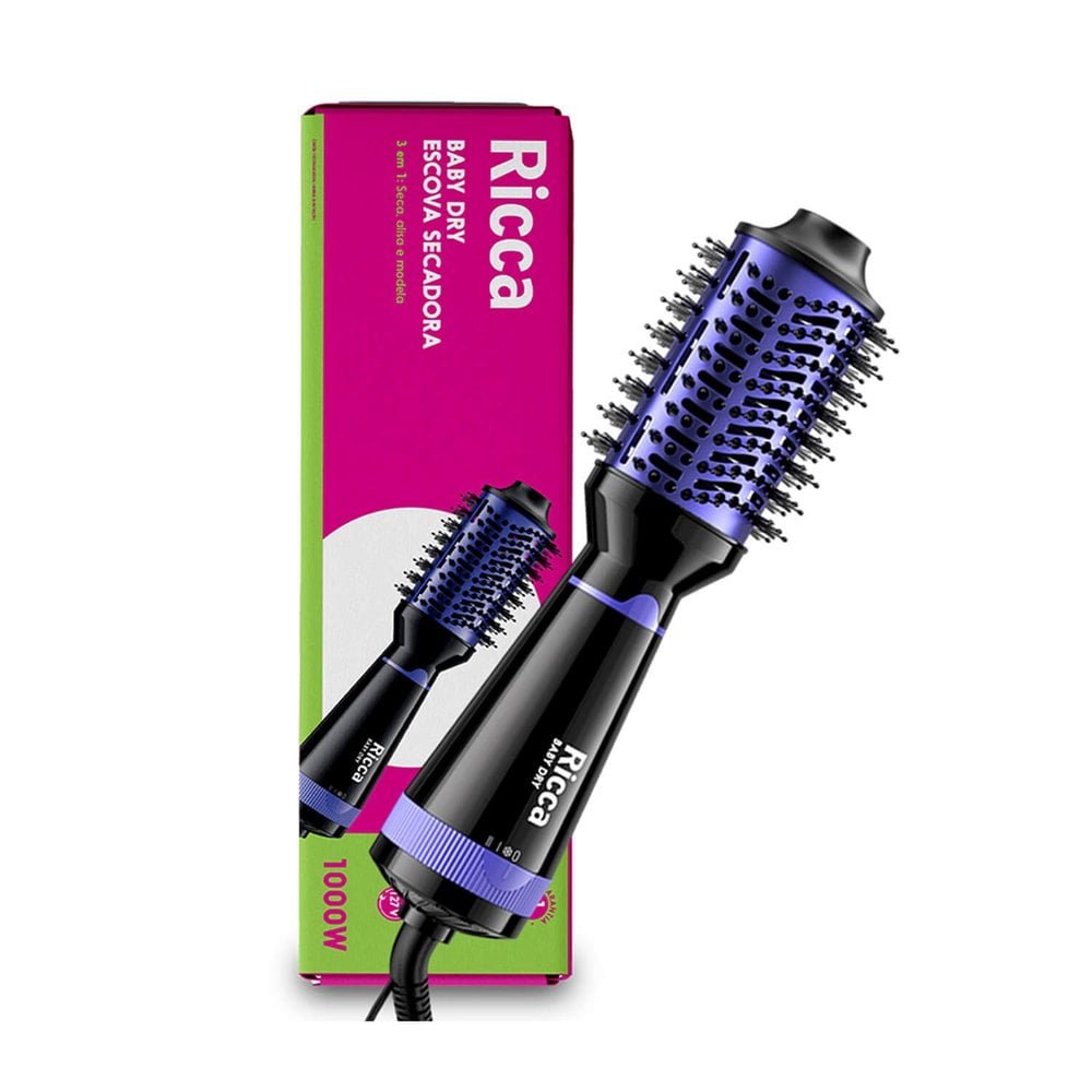Escova Secadora Ricca Mini Baby 220V ÚNICO 4